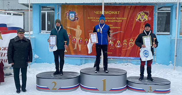 Офицер Росгвардии из Архангельска завоевал «золото» чемпионата  по офицерскому троеборью
