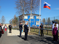 Сегодня торжественное мероприятие по случаю окончания учебного года состоялось в средней общеобразовательной школе при воспитательной колонии УФСИН России по Архангельской области  (п. Талаги, Приморский округ)