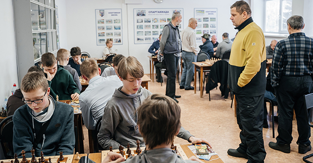 Состоялась традиционная матчевая встреча по шахматам между городами Коряжмы и Котласа
