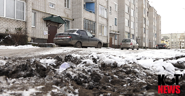 Администрация не хочет ремонтировать дворы в Вычегодском?