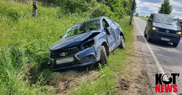 Причиной дорожной аварии стала невнимательность