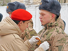 Архангельские призывники отправились служить в воинскую часть Северо-Западного округа Росгвардии