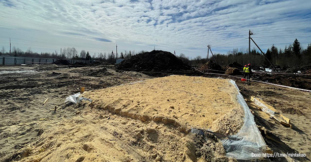 В п. Шипицыно выполнили устройство фундамента под водонасосную станцию второго подъема