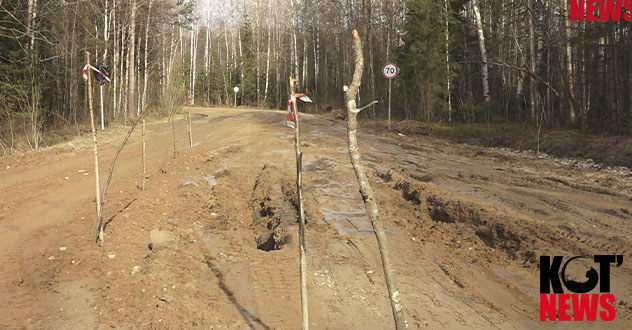 Вторая волна паводка добила дорогу на Вершину