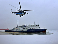 На набережной Северной Двины в Архангельске прошли аварийно-спасательные учения