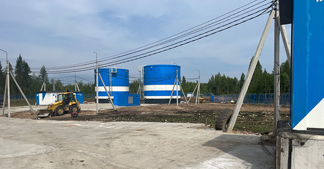 В Плесецке продолжается реконструкция системы водоснабжения