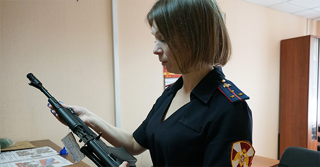 Росгвардейцы Архангельской области изъяли 10 единиц оружия у недобросовестных владельцев