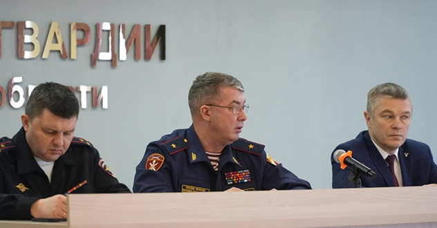 В Управлении Росгвардии обсудили вопросы обеспечения безопасности избирательной кампании в Поморье