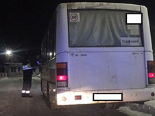 Проверки автобусов в Котласе