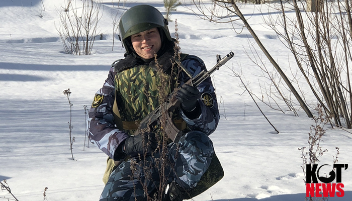 Тактико-строевые занятия закончились чаепитием на природе