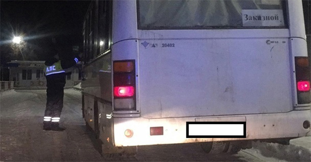 Проверки автобусов в Котласе