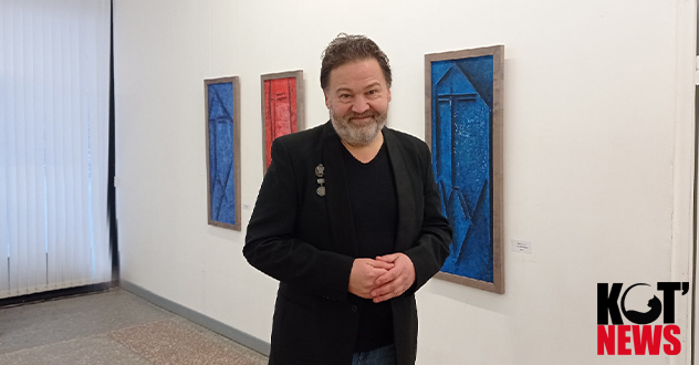 Известный архангельский живописец, график, скульптор, иллюстратор Дмитрий Трубин гордится, что родом из Котласа