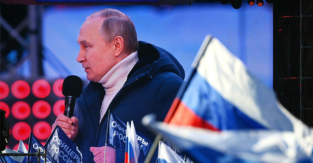 Путин: Крым имел полное право жить общей судьбой со своей исторической родиной