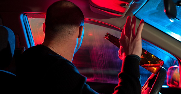 Информация по пьяным водителям за выходные дни