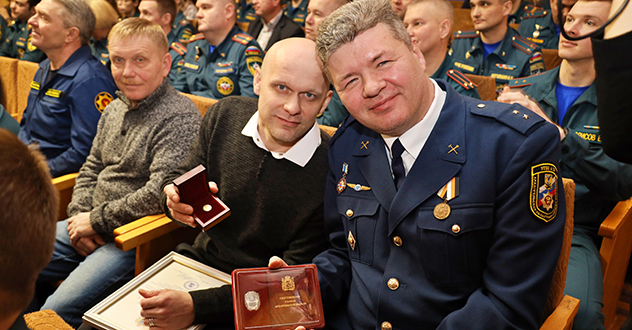 В День спасателя в Архангельске наградили лучших сотрудников Агентства ГПС и ГЗ