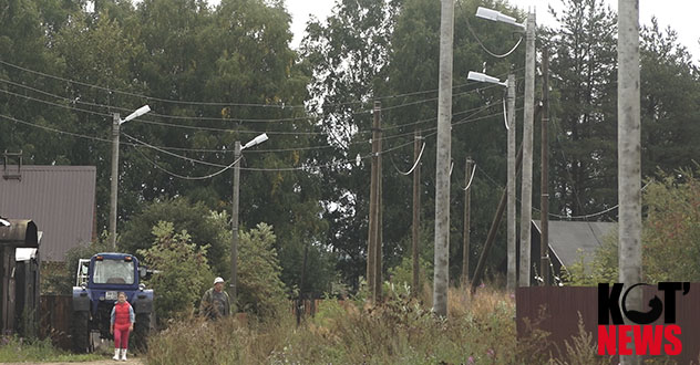 Проблема с освещением деревни Слуда. Или почему чиновники не держат слово?