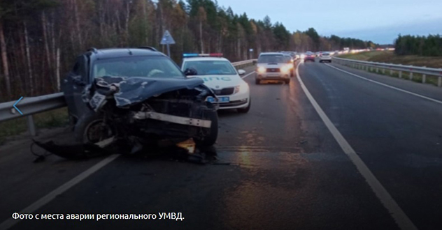 Житель Северодвинска признан виновным в нарушении правил дорожного движения, повлекшем гибель двух лиц, в том числе несовершеннолетней