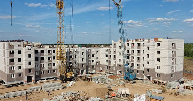 К новому году люди должны переехать в новые квартиры