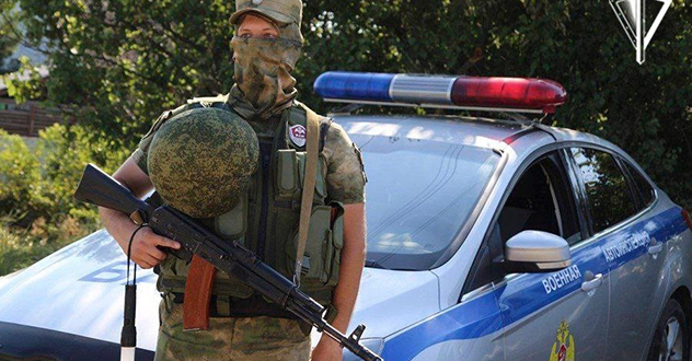 Росгвардия обеспечивает безопасность альтернативного маршрута в Крым через ДНР