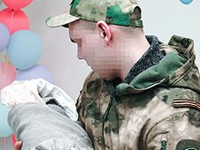 Прибыл из района проведения СВО в Архангельск к жене на выписку