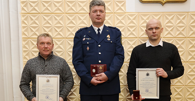 В День спасателя в Архангельске наградили лучших сотрудников Агентства ГПС и ГЗ