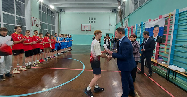 В Архангельске состоялся турнир по баскетболу памяти геройски погибшего сотрудника ФСБ России Дениса Романова