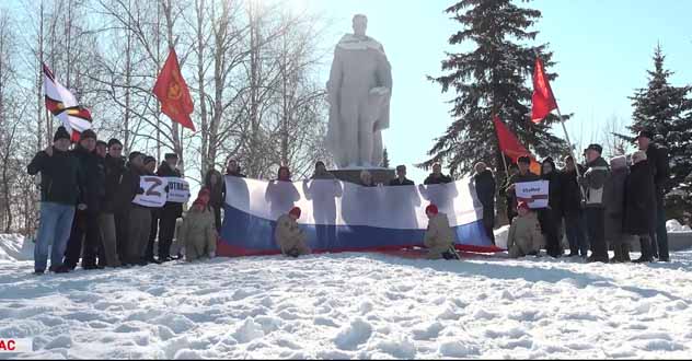 Котласские ветераны ГСВГ, бывшие военные и общественники поддержали наших военных