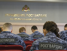 Росгвардейцы Архангельской области написали «Диктант Победы»