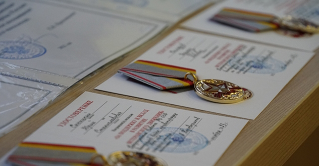 В Архангельске состоялось чествование ветеранов войск правопорядка