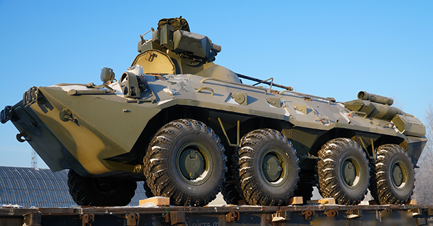 Архангельские спецназовцы Росгвардии получили партию модернизированных бронетранспортёров