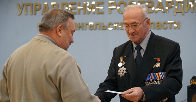 В Архангельске состоялось чествование ветеранов войск правопорядка