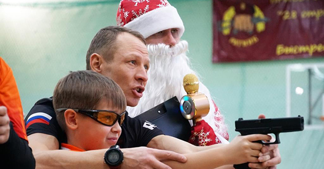 Спортивная игра «Мама, папа, я – росгвардейская семья» состоялась в Архангельске