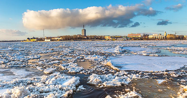 Когда ожидать ледоход в Архангельской области