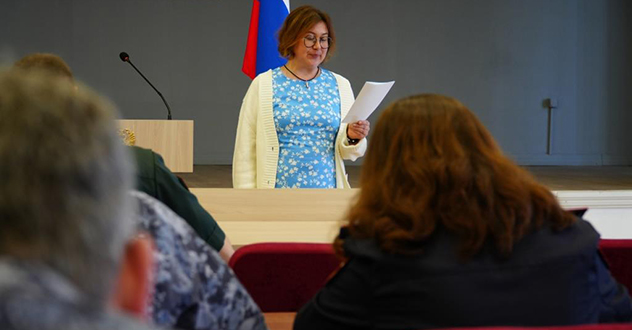 В Архангельске сотрудники и военнослужащие Росгвардии написали диктант по русскому языку