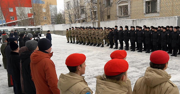 Архангельские призывники отправились служить в воинскую часть Северо-Западного округа Росгвардии