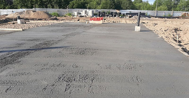 В Шипицыно подрядчик обустроил фундаменты нового объекта питьевого водоснабжения