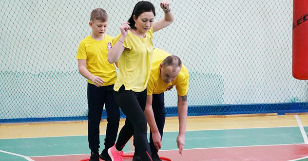 Спортивная игра «Мама, папа, я – росгвардейская семья» состоялась в Архангельске