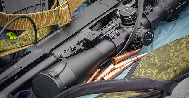 Спецназовцы из Архангельска приняли участие в соревнованиях снайперов Росгвардии