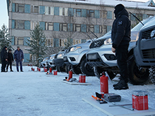 В Архангельске в территориальном управлении Росгвардии проведен смотр техники