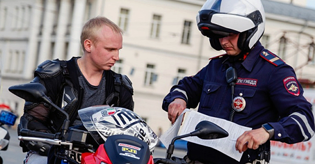 Ответственность мотоциклистов