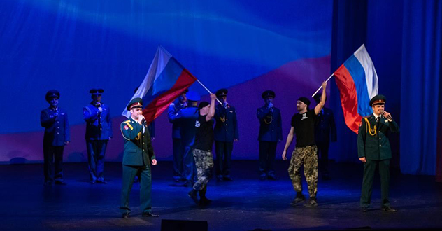 Ансамбль песни и пляски Северо-Западного округа Росгвардии дал концерт в Архангельске