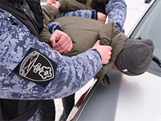 Наряд Росгвардии задержал скрывавшегося от суда северодвинца, обвиняемого в пяти кражах