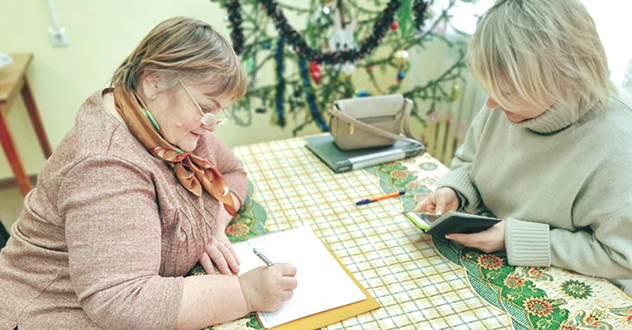 В Вычегодском активно собираются подписи в поддержку В.В.Путина на предстоящих выборах