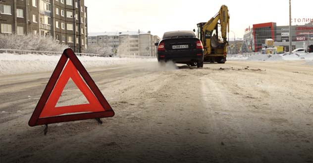 Сегодня в 8 утра у ТЦ Семеновский произошло  очень интересное ДТП