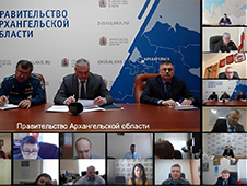 В Великом Устюге обсудили меры для безаварийного прохождения паводка в Архангельской и Вологодской областях