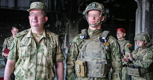 В Архангельске чествовали военнослужащего Росгвардии, участвовавшего в спецоперации