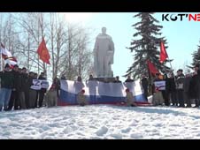 Котласские ветераны ГСВГ, бывшие военные и общественники поддержали наших военных