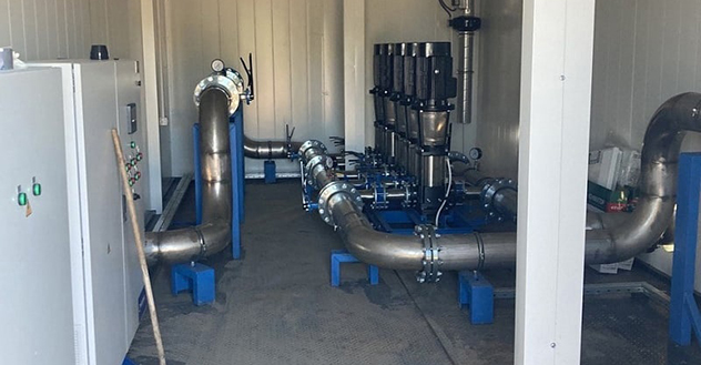 В Шипицыно подрядчик обустроил фундаменты нового объекта питьевого водоснабжения