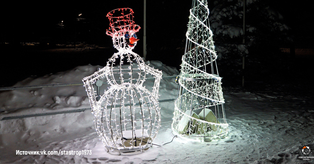 Новогодние украшения Котласа под угрозой