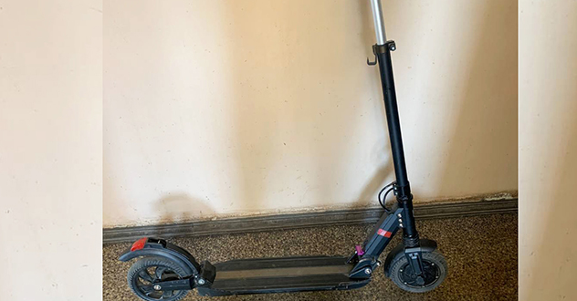 Сотрудниками полиции города Архангельска задержан подозреваемый в краже электросамоката